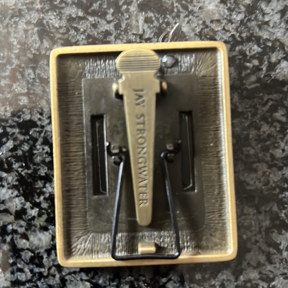 Nieman Marcus Jay Strongwater Jeweled Butterfly Scarf Clip Picture Frame - Picture 3 of 7